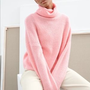 🪐 And Other Stories Pink Turtleneck
